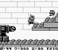 une photo d'Ã©cran de Super Mario Land 2 sur Nintendo Game Boy